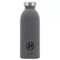 Thermosflasche 0,5 l CLIMA Edelstahl grau