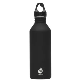 Trinkflasche M8 Edelstahl 750 ml, Enduro schwarz